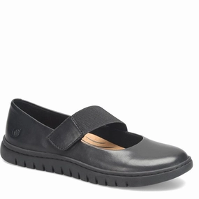 Born Women's Aspen Mary Janes - Black Lace   Up Style