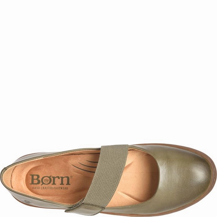 Dawn Pace Born Women's Aspen Mary Janes - Light Green