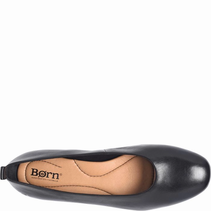 Born Women's Patrice Flat - Black Chill Time Timeless Edge