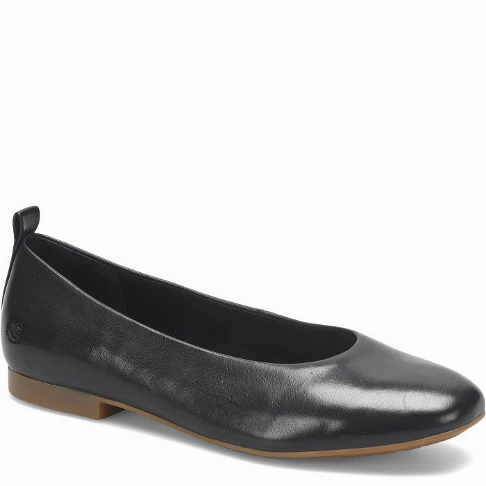Non-slip Fit Born Women's Patrice Flat - Black