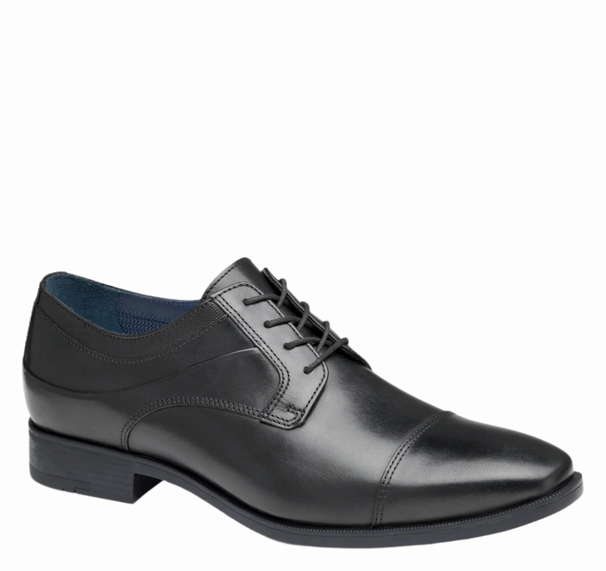 Johnston & Murphy Men's Gibbons Cap Toe - Black Walk Shade Calm Shade