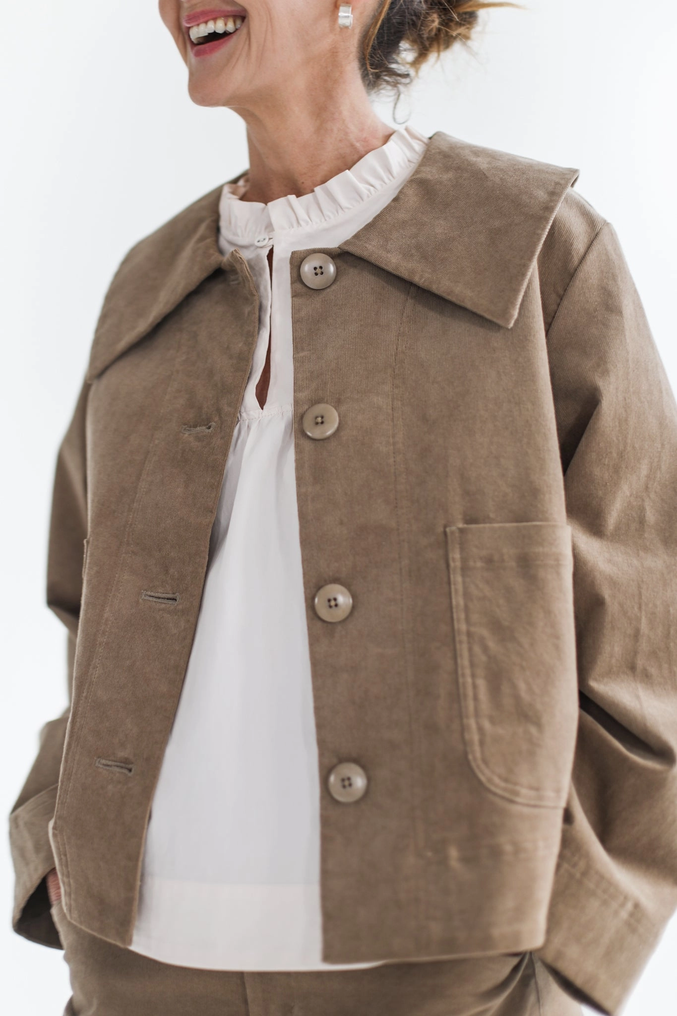 Sleek Layers Walker Jacket | Woodsmoke
