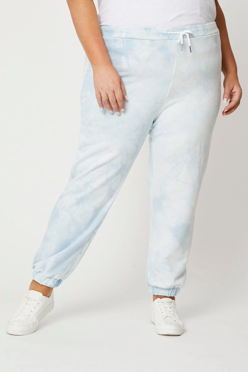 Bright Hues Multi Colour Track Pant Jersey Drawstring Street Style Delicate Finish