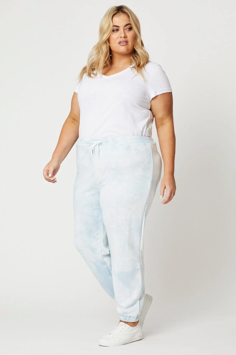 Bright Hues Multi Colour Track Pant Jersey Drawstring QuickDryTechnology Chic Waistband