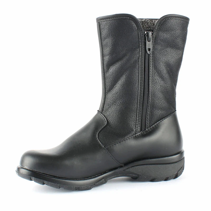 Traction Lug Pattern Durable Build Toe Warmers Canada Women's Waterproof Shield Boot - Black