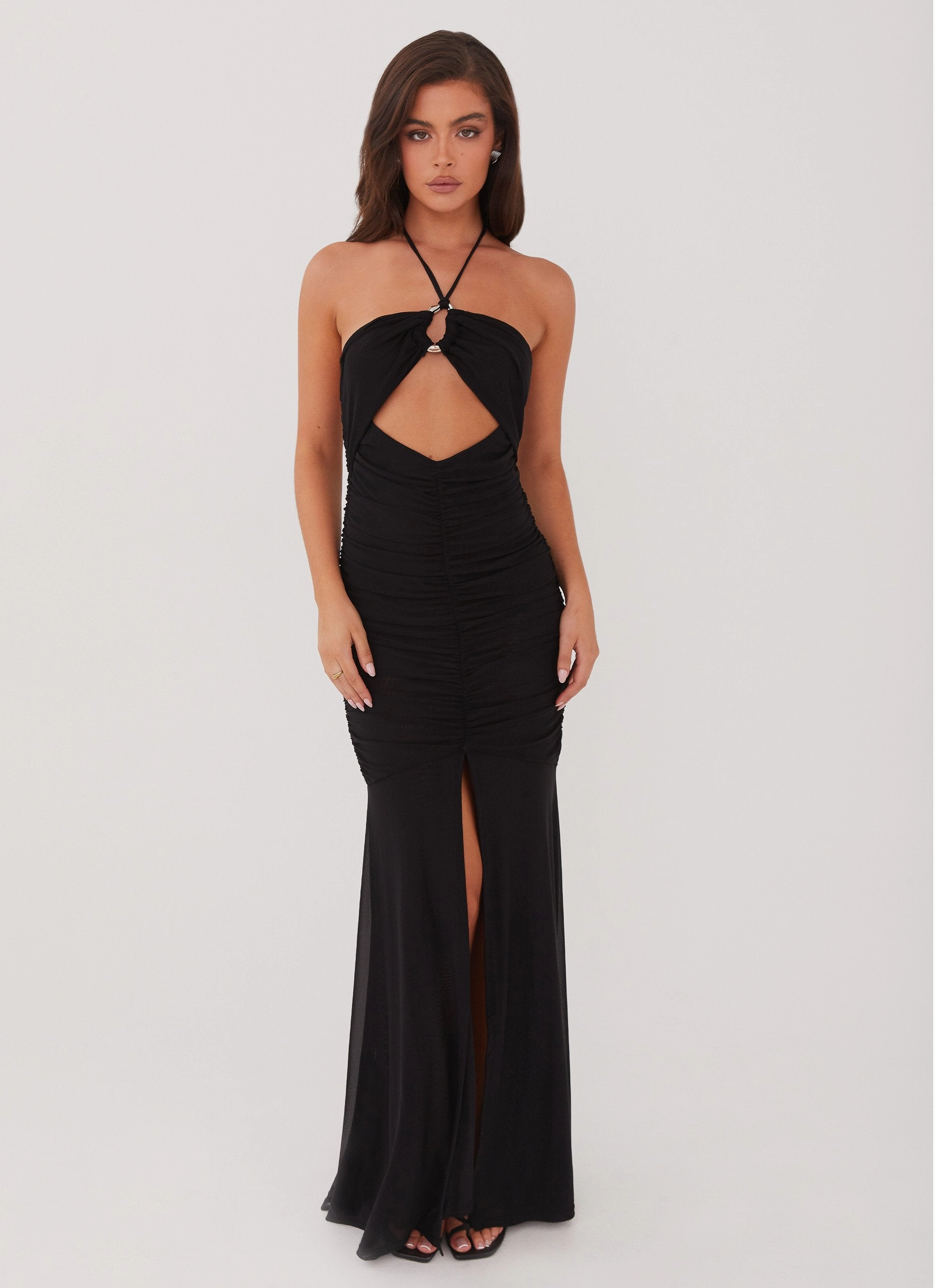 Smile Feel Brynne Maxi Dress - Black