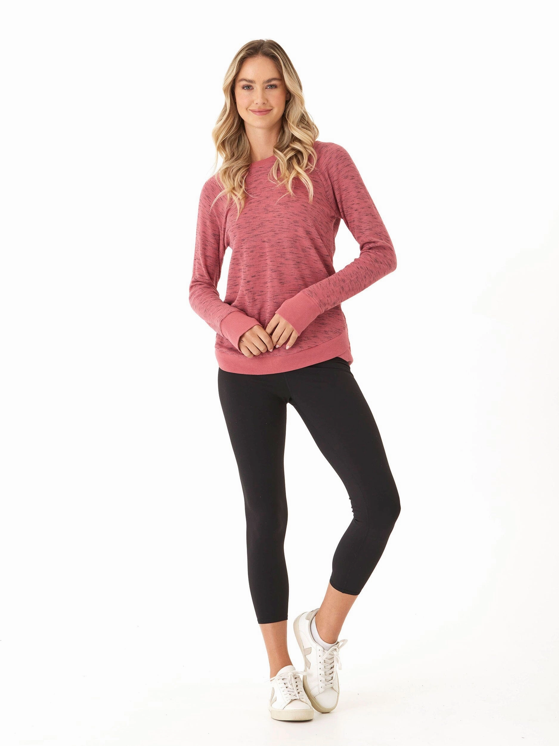 Cannon Rhythm Slub Tulip Hem Tunic High Collar Options