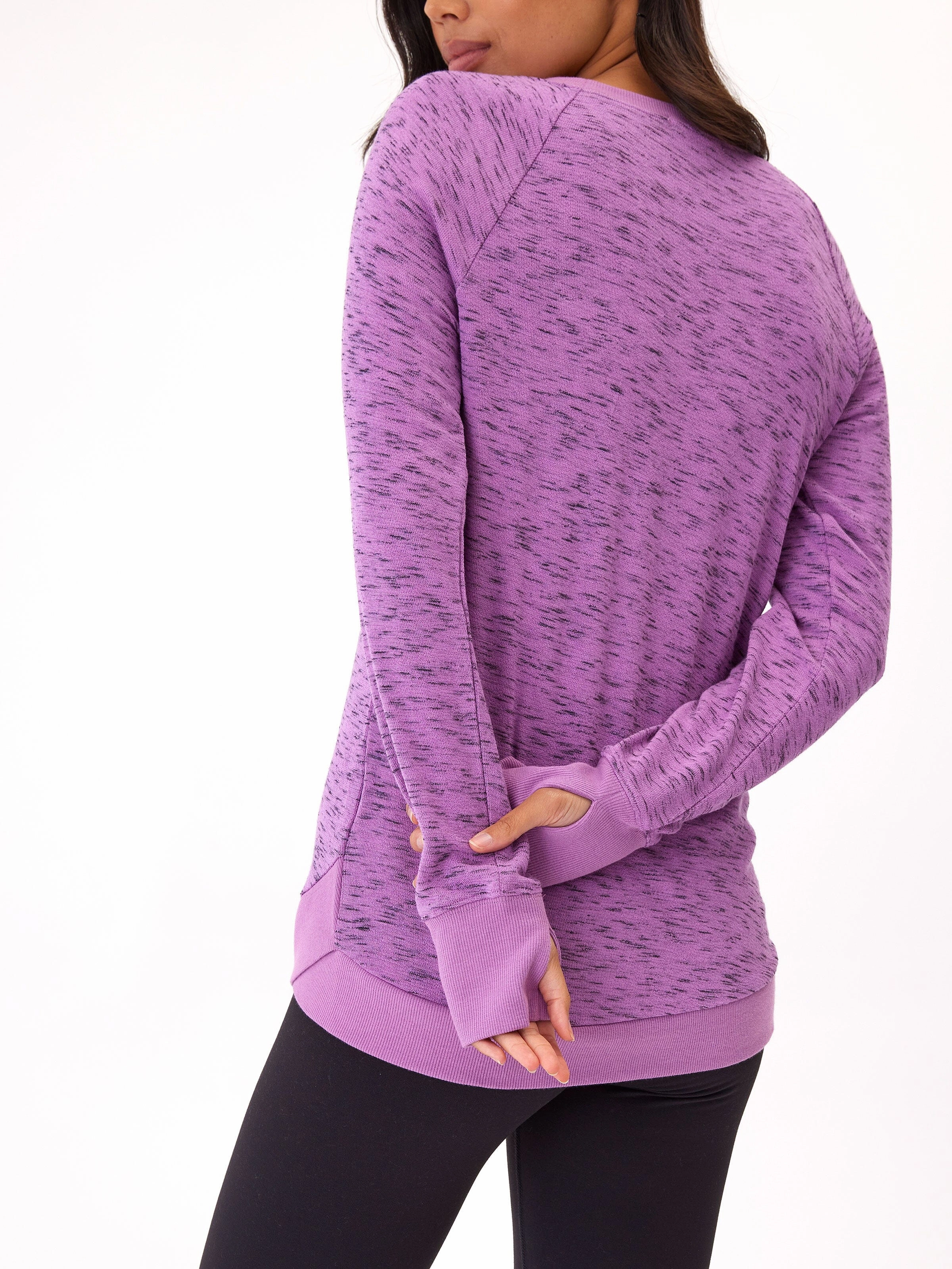 Three Layer Laminate Cannon Rhythm Slub Tulip Hem Tunic