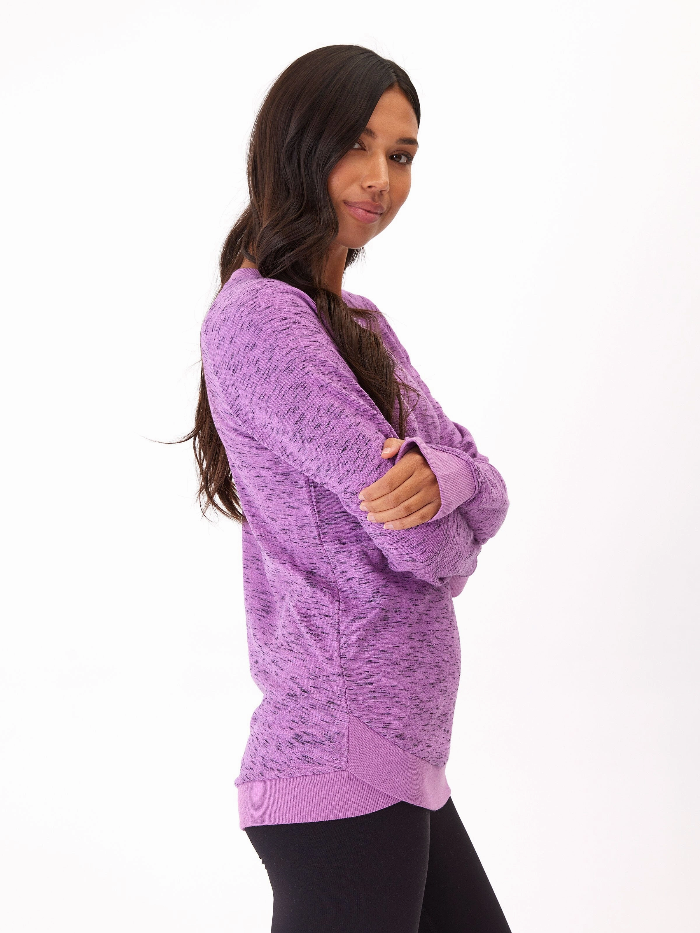 Double Stitched Seams All Weather Performance Cannon Rhythm Slub Tulip Hem Tunic