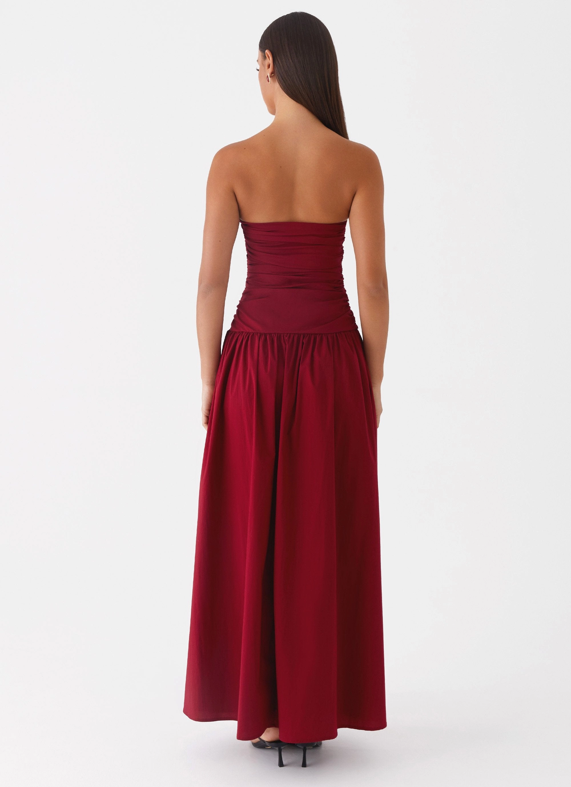 Bold Touches Weekend Style Carmel Maxi Dress - Merlot