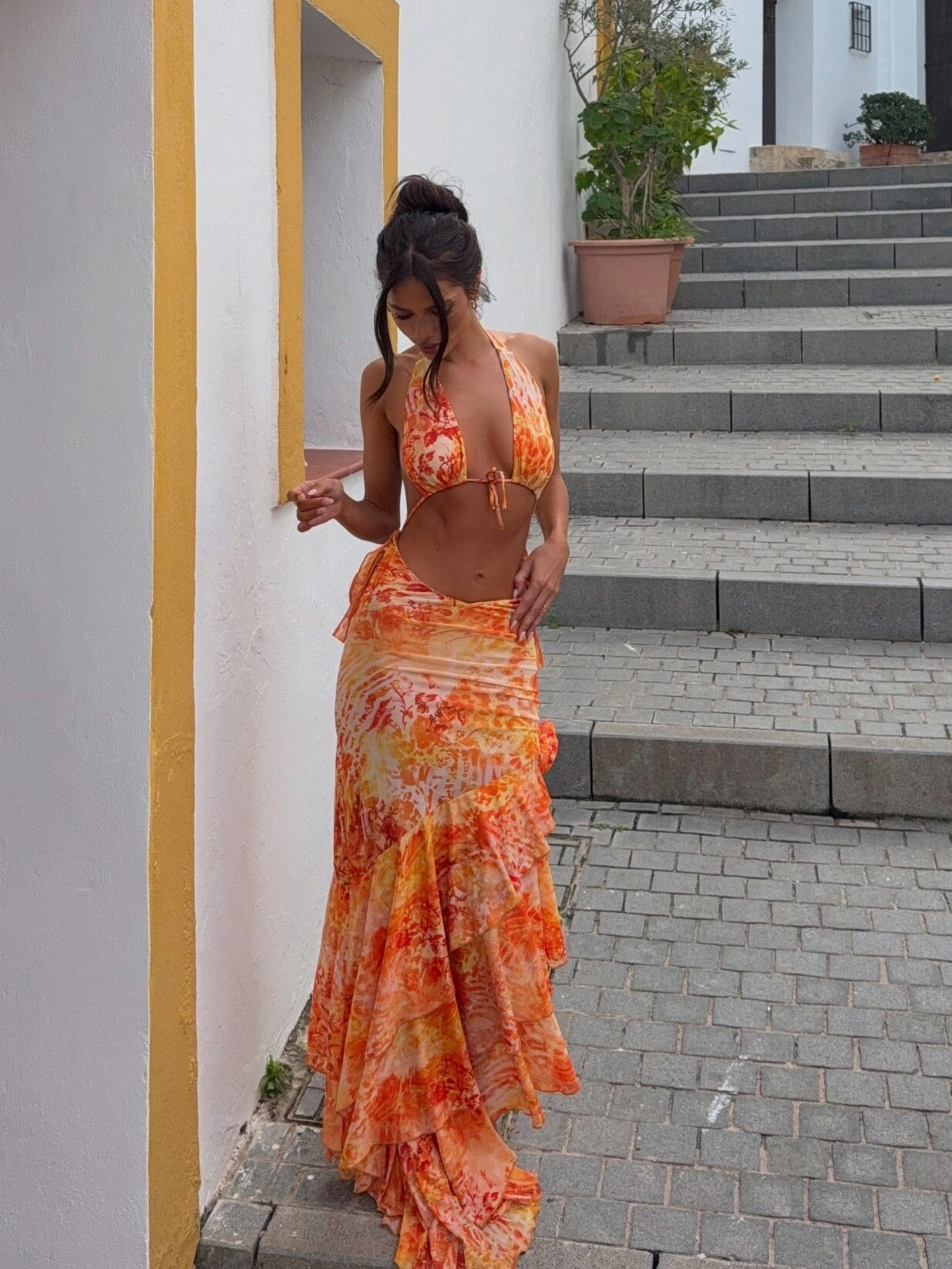 CASI MAXI DRESS CALILE Lounge Mood