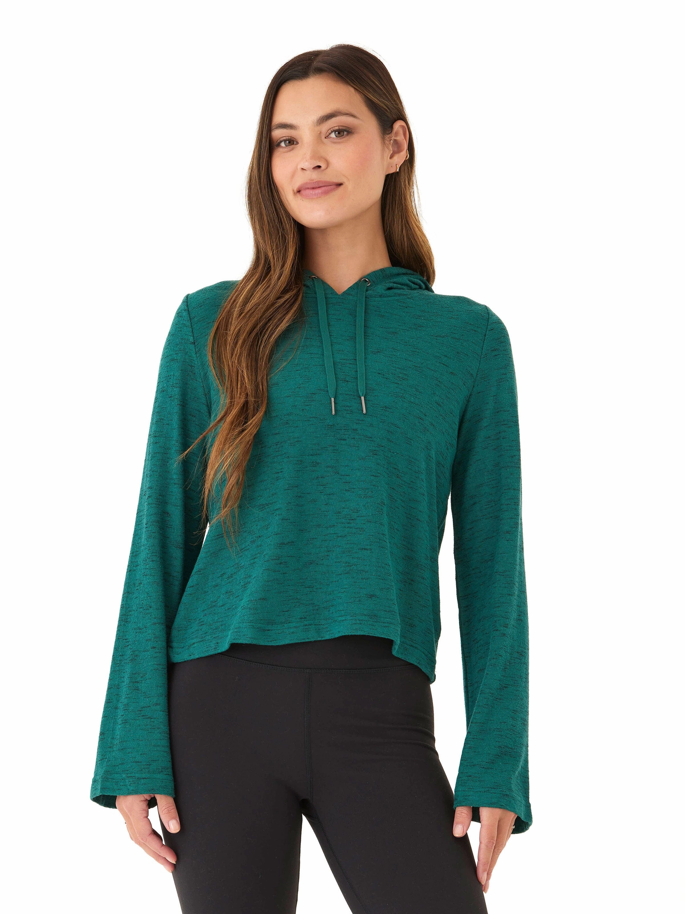 Celinne Rhythm Slub Hoodie Comfy Layers AdjustableHood