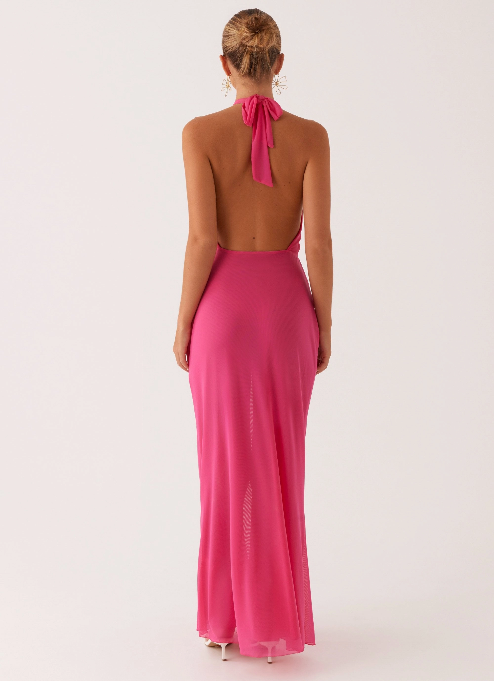 Centre Stage Maxi Dress - Pink All Season Style Fashionable Design