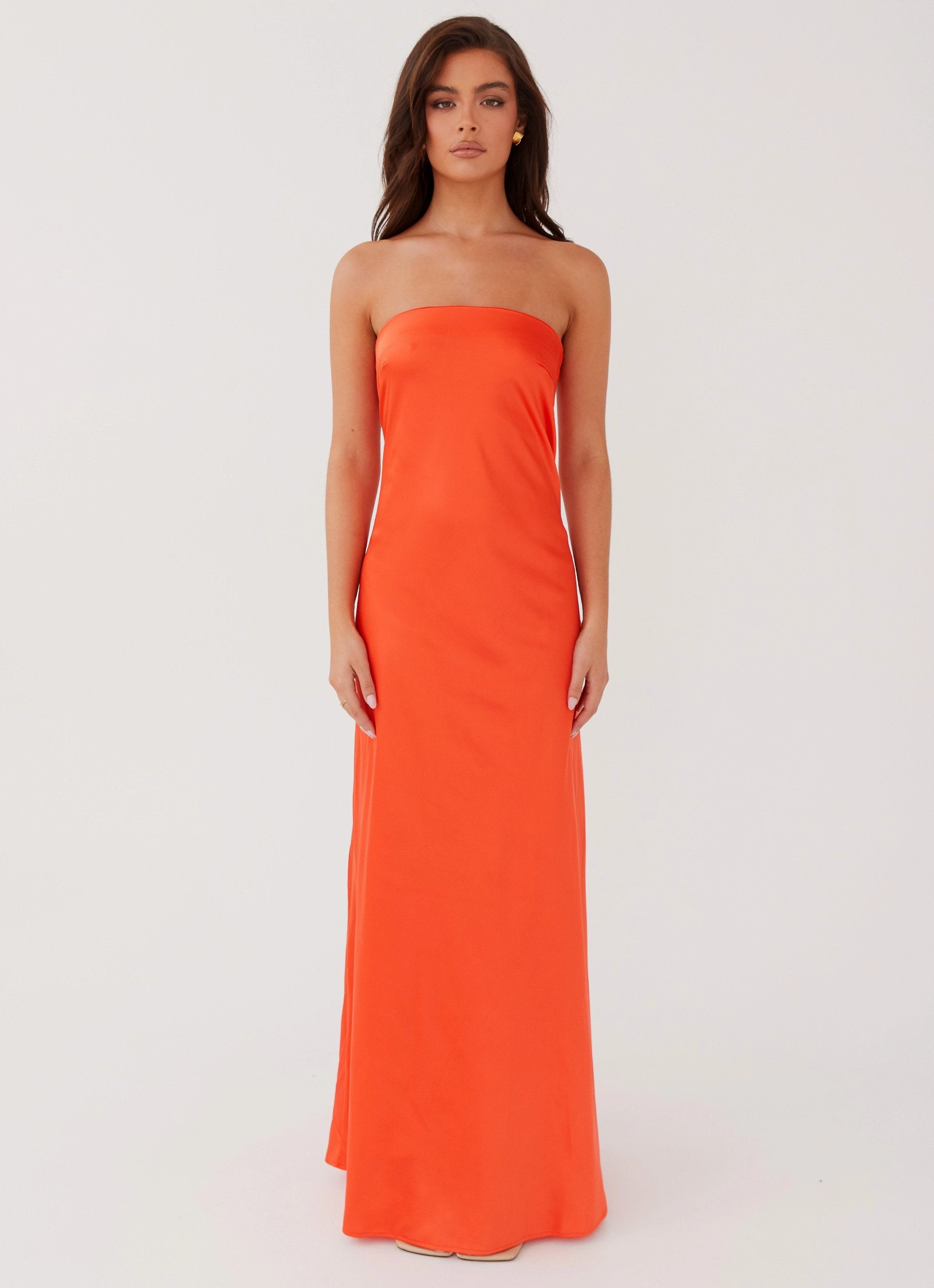 Chantelle Strapless Maxi Dress - Sunset Smart Fashion Relaxed Design