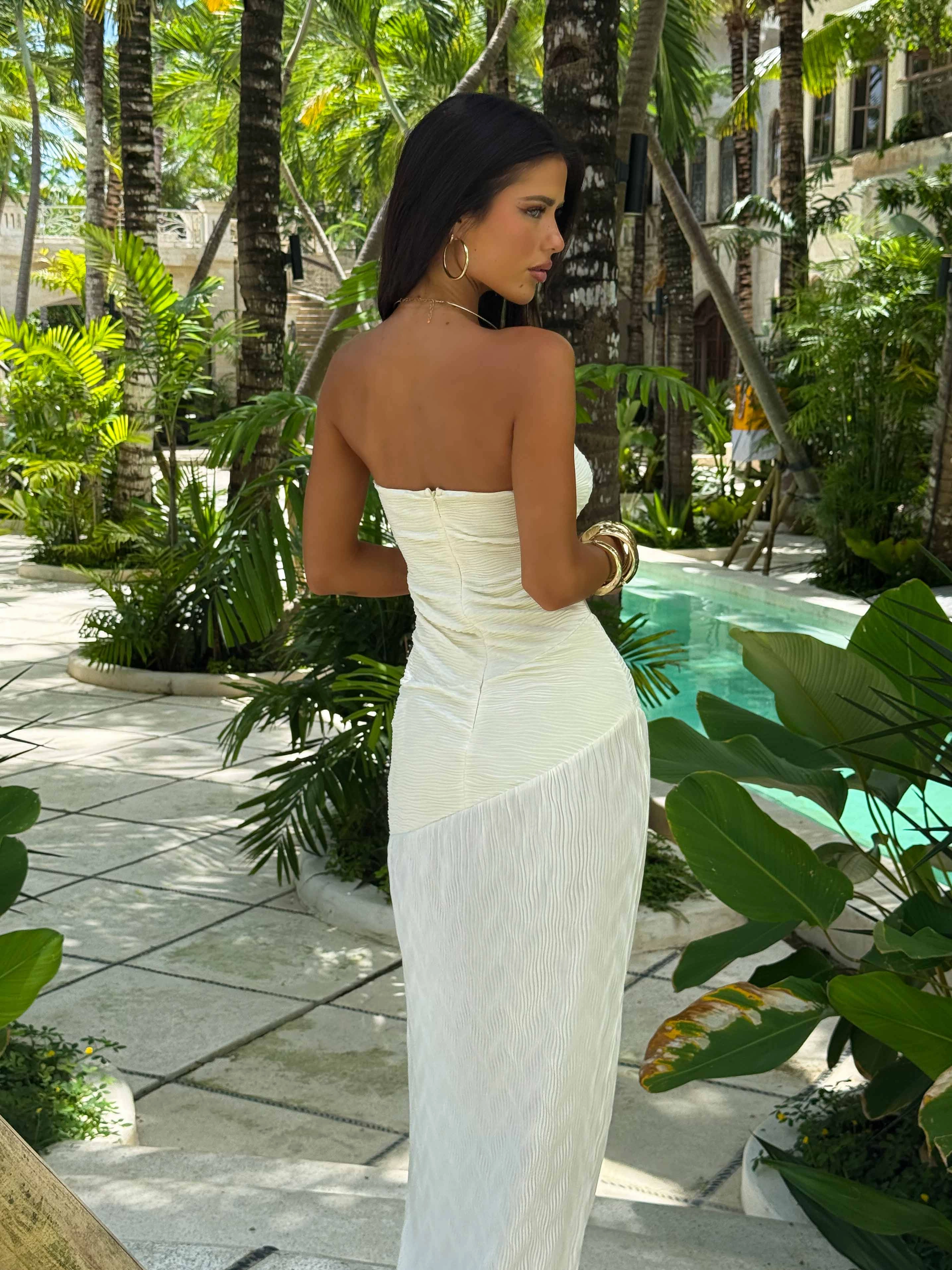 CHARLIE MAXI DRESS IVORY Modern Form