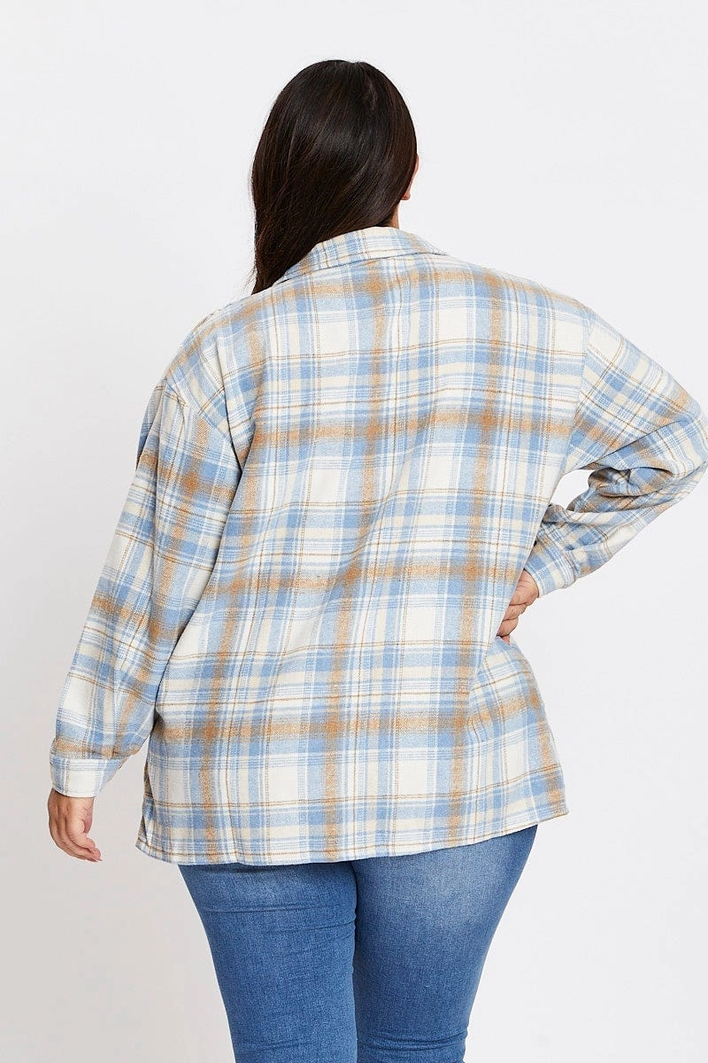 Check Shirt Long Sleeve Urban Comfort