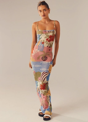 Wanderlust Maxi Dress - Fantasy Muse Ankle-length Relax Style