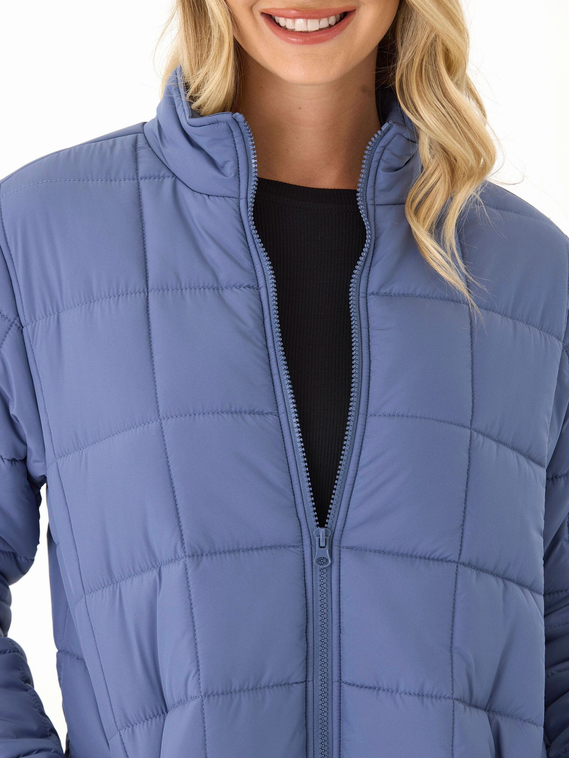 Azima Packable Long Puffer Jacket PFC Free Waterproofing Soft Interior Brushing