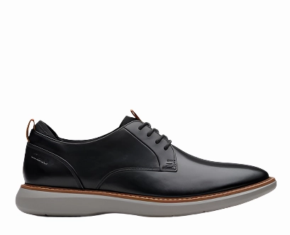 Comfortable Design Neutral Hue Clarks Men's Brantin Oxford - Black