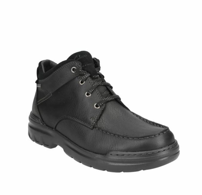 Drop Hike Clarks Men's WIDE Rockie 2 HI GORE-TEX Waterproof Boot - Black