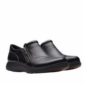 Effortless Step Clarks Women's Certina Pure Sneaker - Black