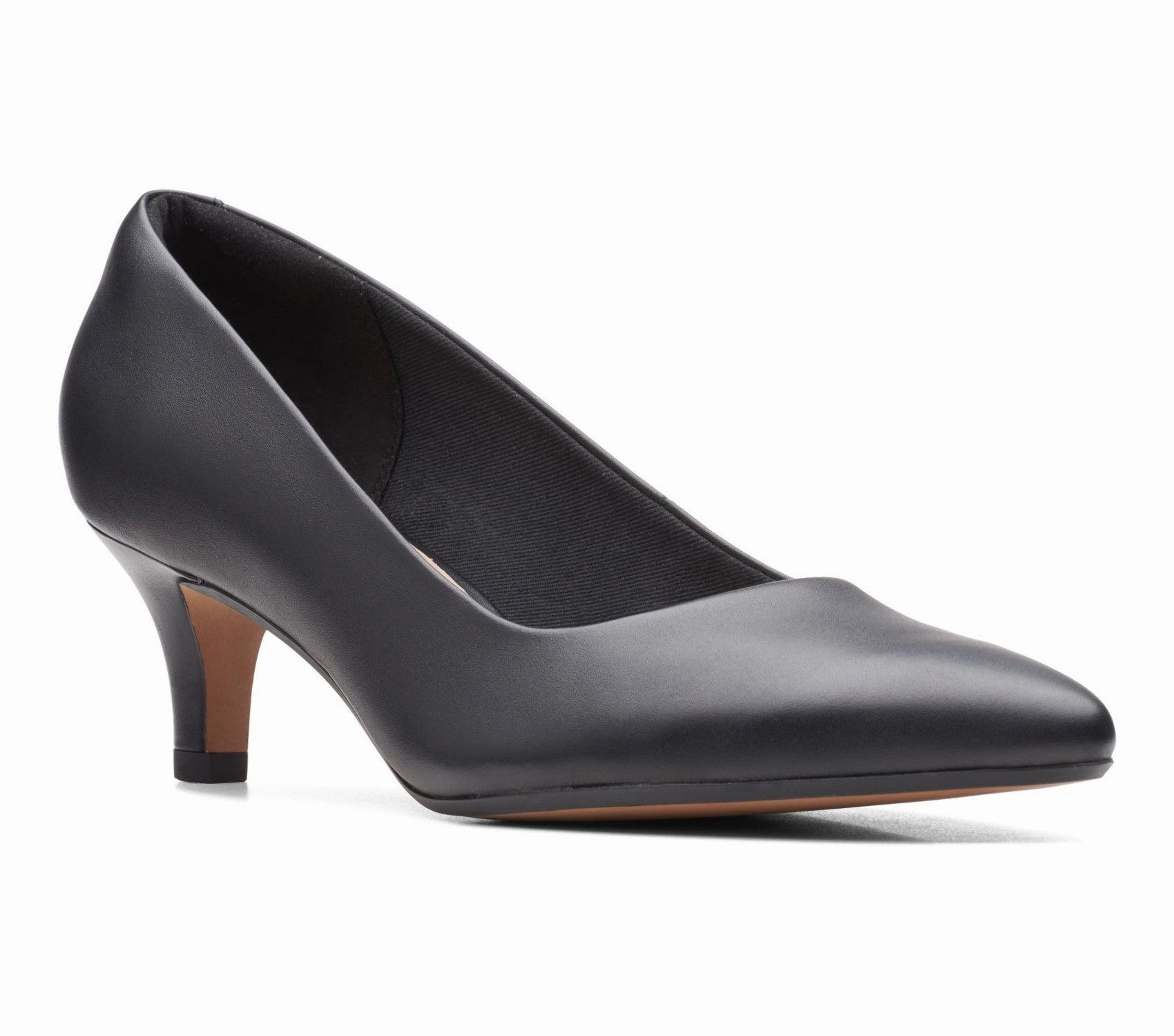 Low Heel Street Mood Clarks Women's Linvale Jerica Pump - Black