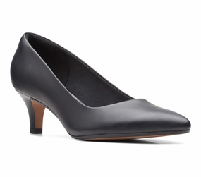 Low Heel Street Mood Clarks Women's Linvale Jerica Pump - Black