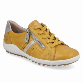Clear Hike Soft Sole Remonte by Rieker Women's LIV Casual Sneaker - Yellow