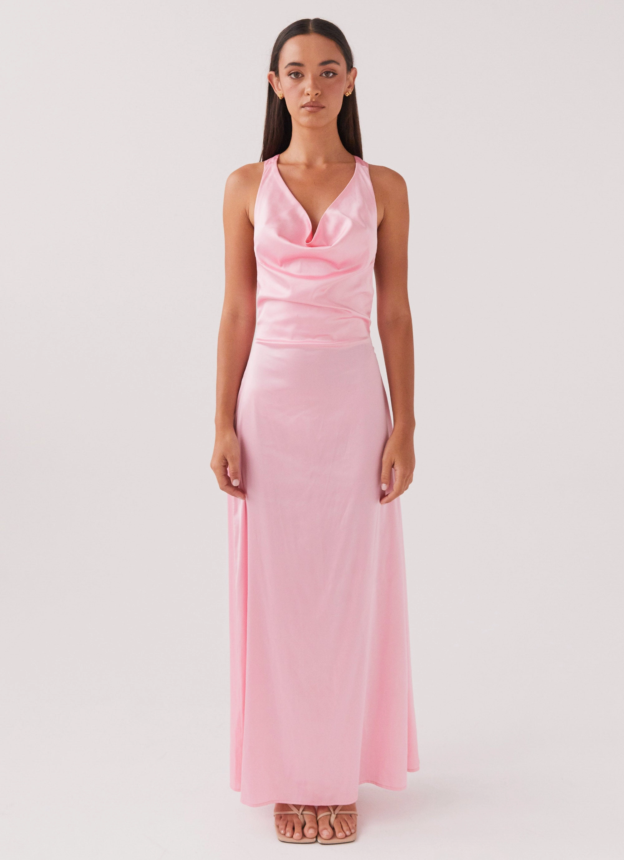 Musa Maxi Dress - Candy Figure-Skimming