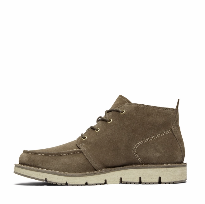 All Occasion Meadow Path Timberland Men's Westmore Mid Lace-Up Chukka Boot - Canteen