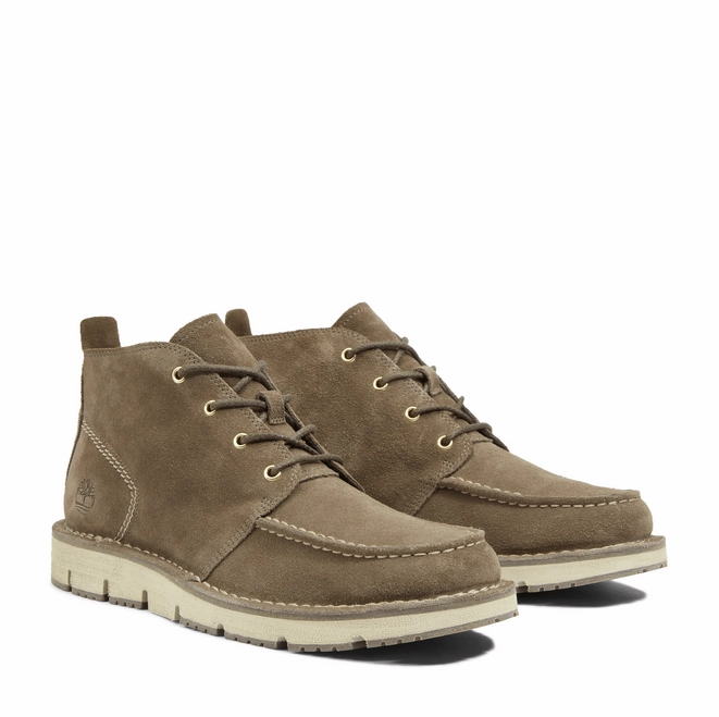 Shine Hike Route Step Timberland Men's Westmore Mid Lace-Up Chukka Boot - Canteen