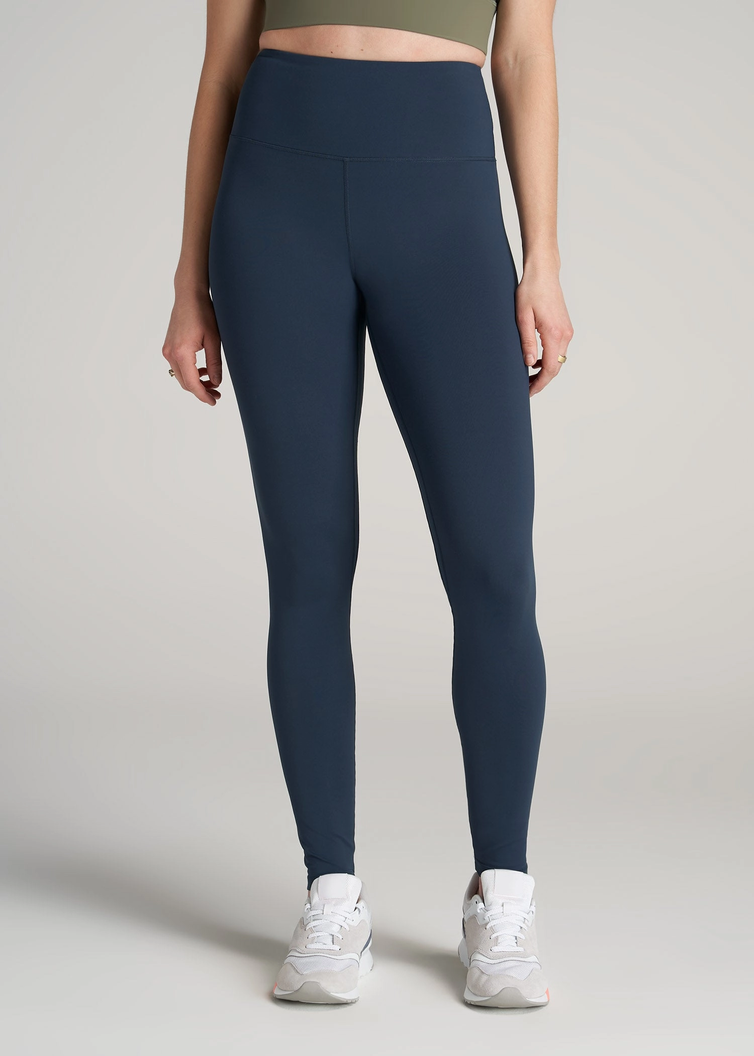 Balance High-Rise Leggings for Tall Women in Bright Navy All terrain