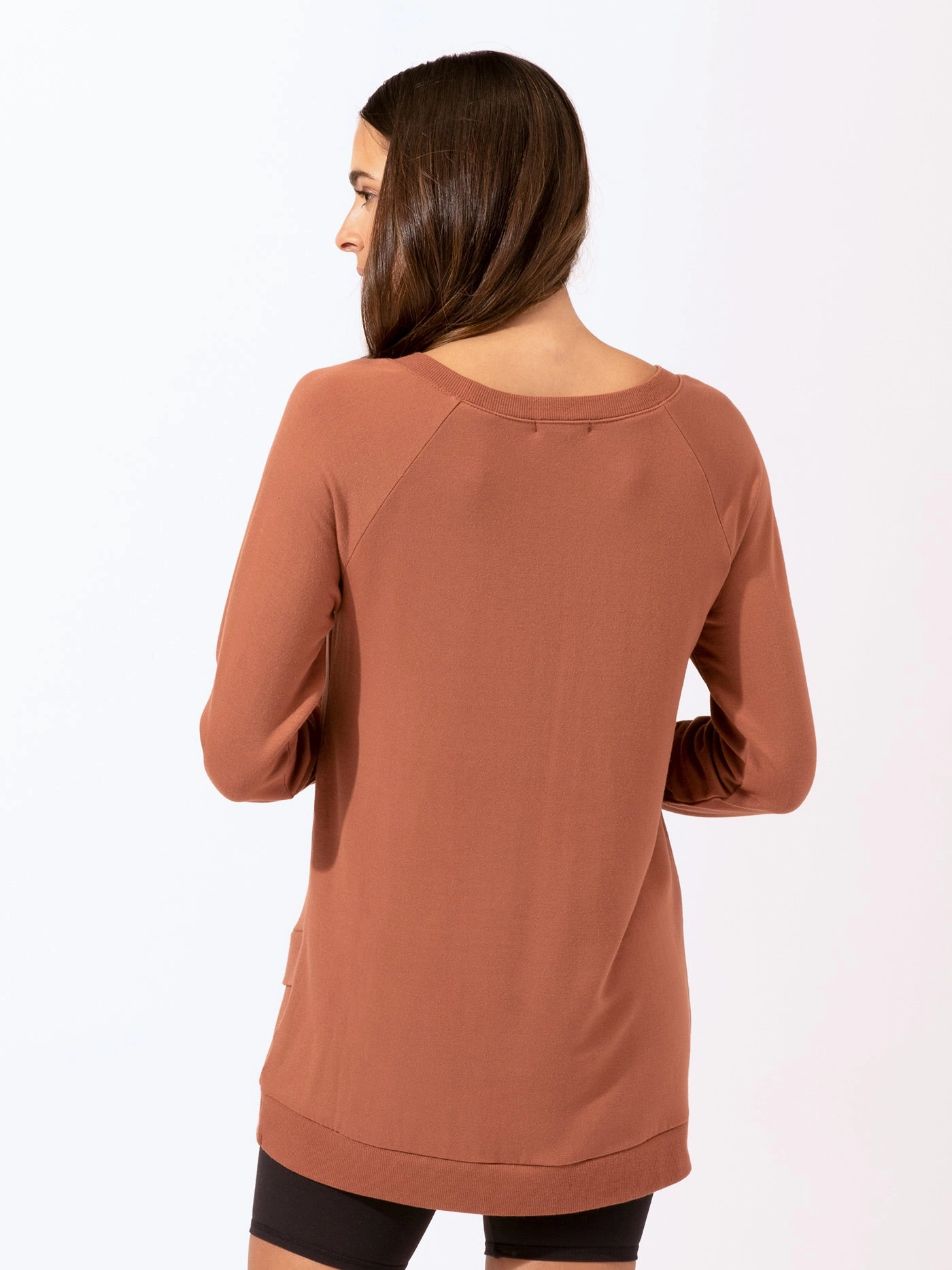 Heavy Duty Zippers Long Length Leanna Feather Fleece Tunic
