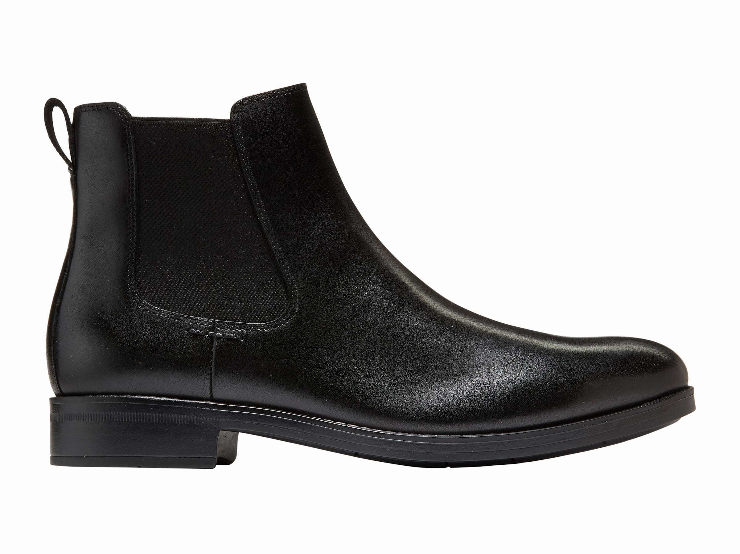 Stable Support Rough Terrain Cole Haan Men's Newmark Grand Chelsea Boots - Black