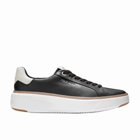 Flexible Build Cole Haan Women's GrandPr? Topspin Sneakers - Black/Optic White