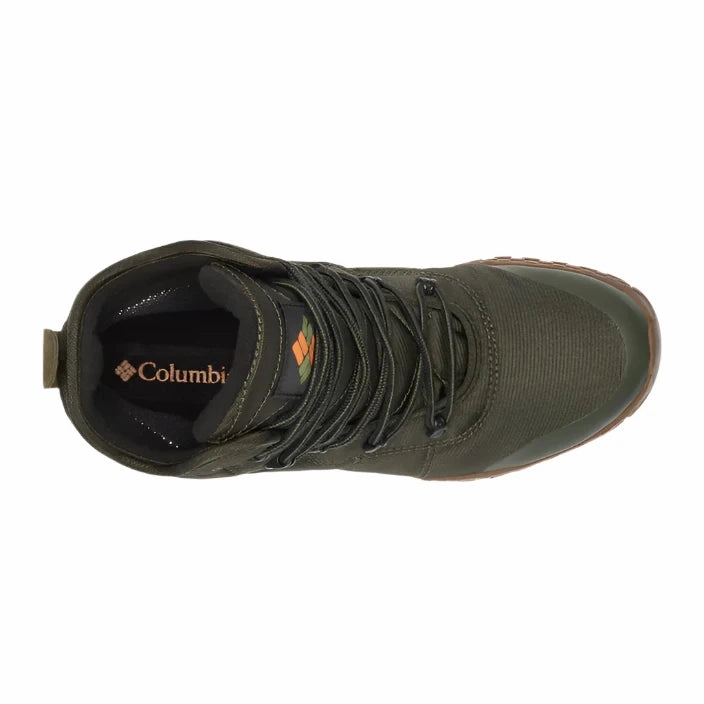 Columbia Men's Fairbanks Omni-Heat Boot - Deep Olive/Desert Sun Flat Bottom