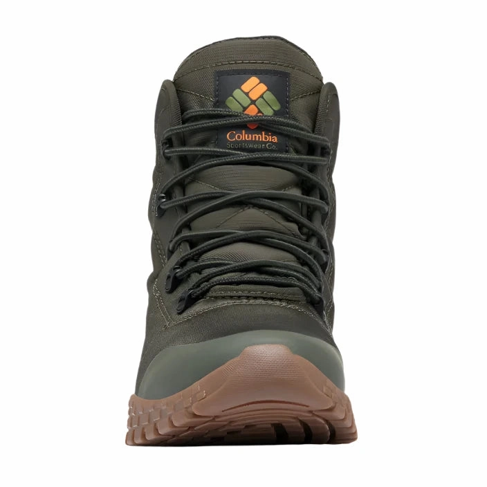Adjustable Straps Columbia Men's Fairbanks Omni-Heat Boot - Deep Olive/Desert Sun