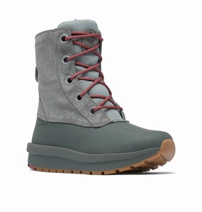 Flex Groove Technology Columbia Women's Moritza Shield? Omni-Heat? Boot - Sedona Sage/Beetroot