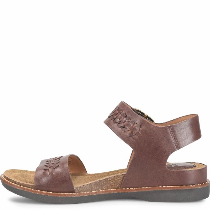 Sofft Women's Bali II Artisan Sandal - Cocoa Brown Weekend Style