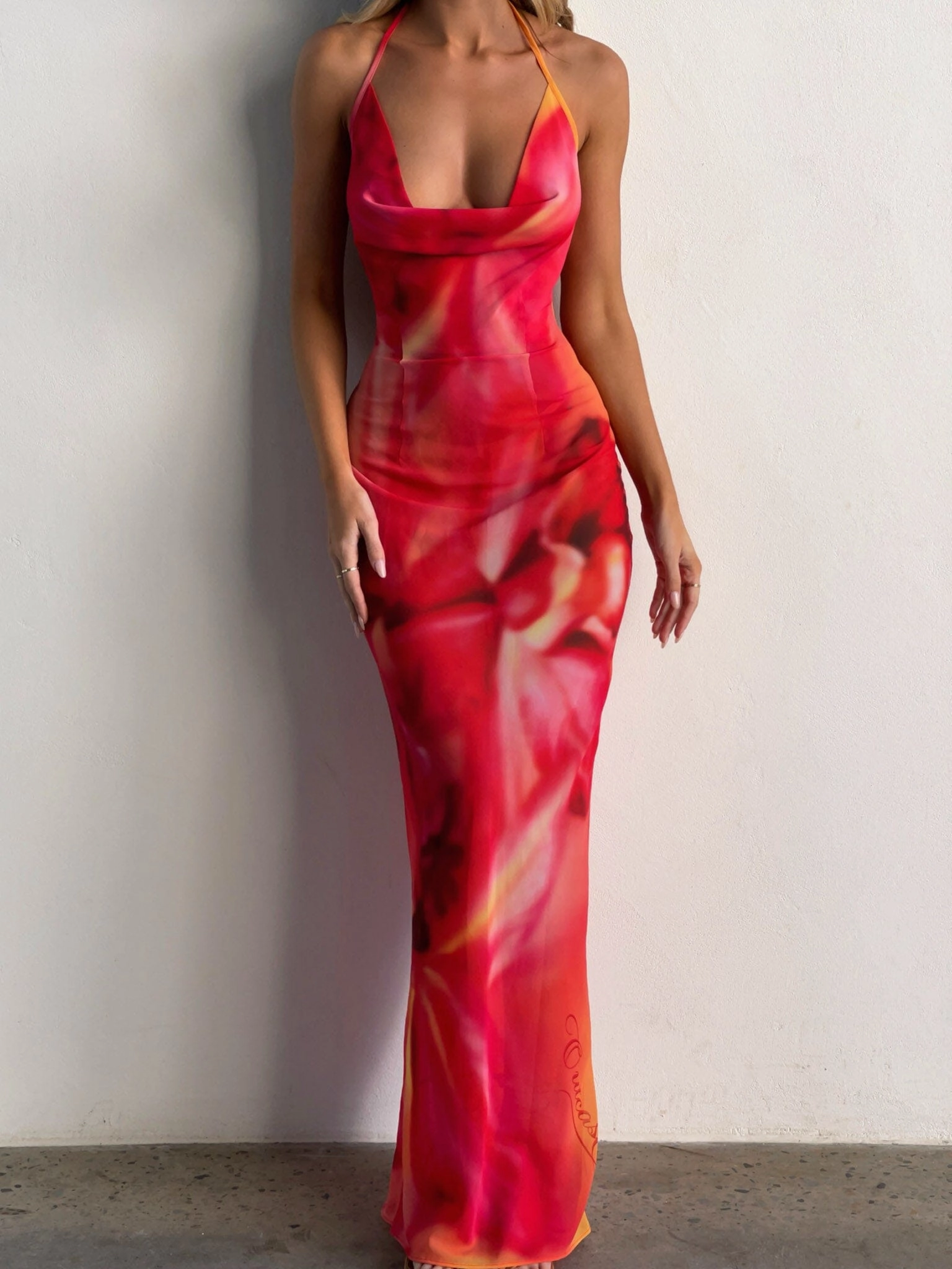 ABELLA MAXI DRESS VESPER Subtle Detail