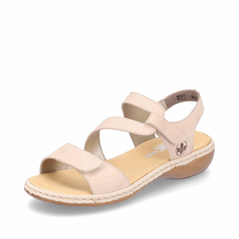 Rieker Women's 659C7 Regina Sandals - Cliff Comfortable Adventure Shoes Wide Strap