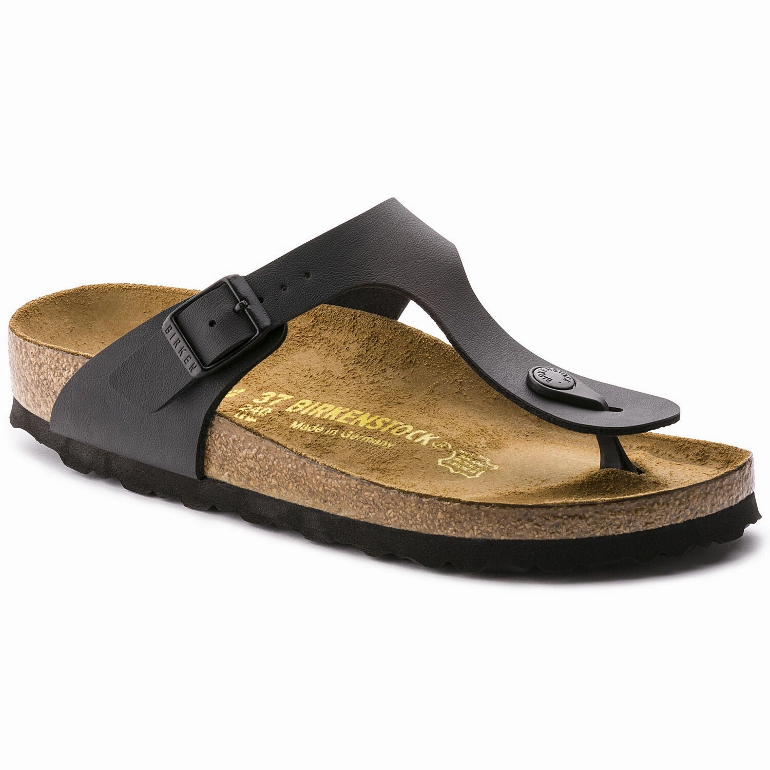 Birkenstock Women's Gizeh Birko-Flor Sandal - Black Resort Ready