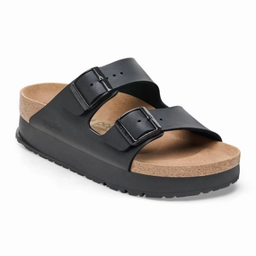 Removable Footbed Birkenstock Women's Arizona Flex Platform  - Black