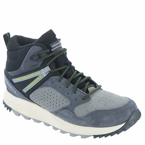 Merrell Men's Wildwood Waterproof Mid Boot - Granite Abrasion Resistant Fabric
