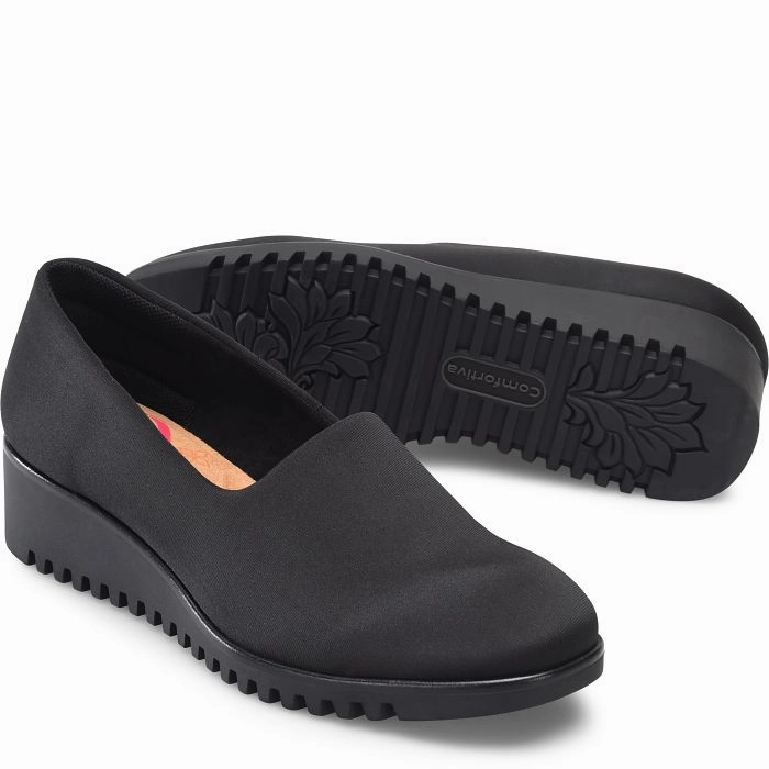 Comfortiva Women's Dana Boot - Black Leather