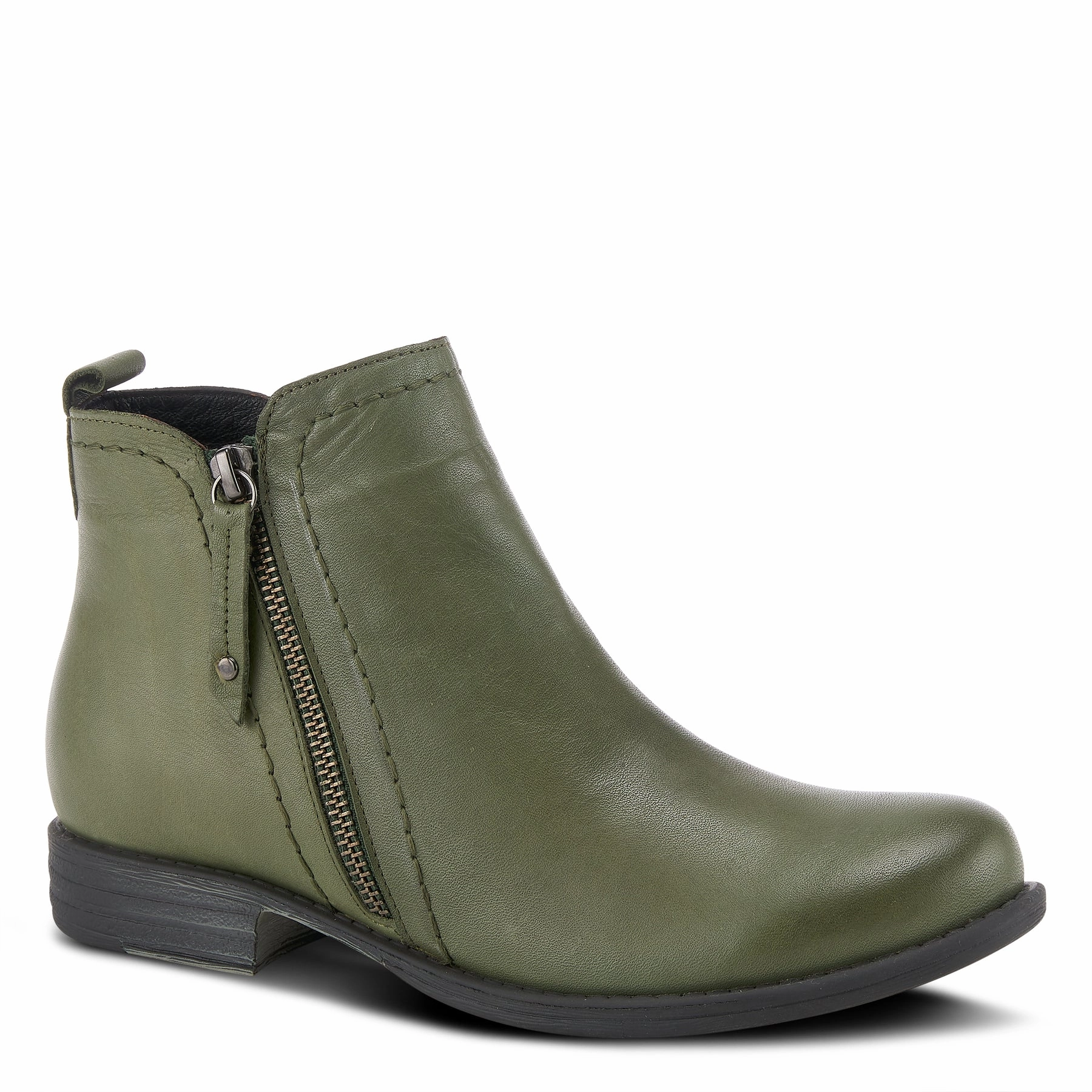 Flexible Frame River Crossing Spring Step Women's Oziel Boot - Olive Green