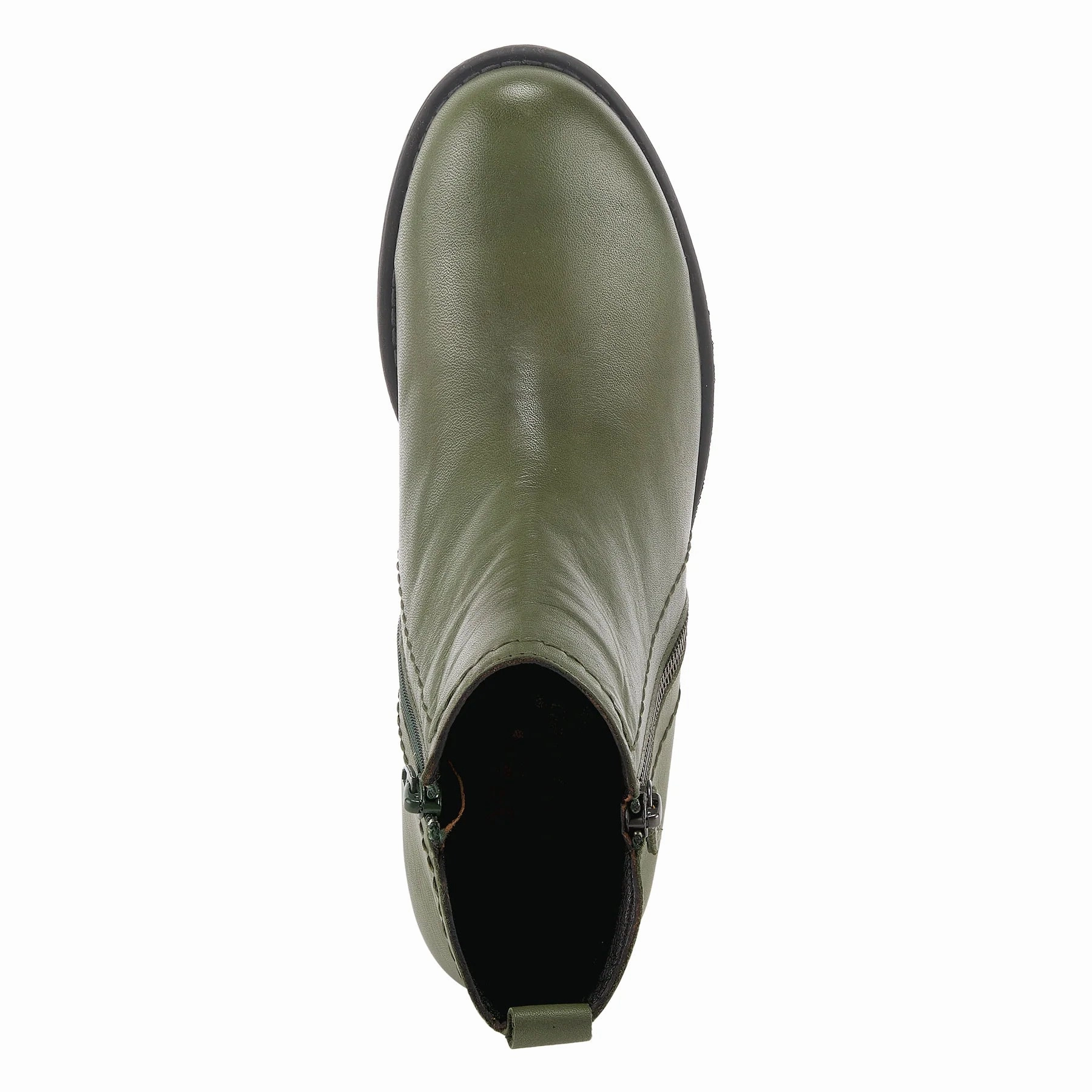 Spring Step Women's Oziel Boot - Olive Green Anti Slip Traction