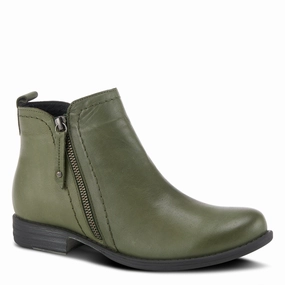 Flexible Frame River Crossing Spring Step Women's Oziel Boot - Olive Green