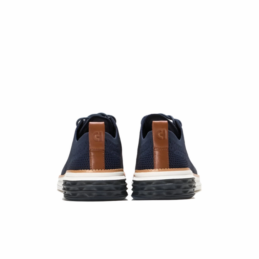 Cole Haan Hurrion Stitchlite Wingtip Oxford Shoes - Navy Pillow Base