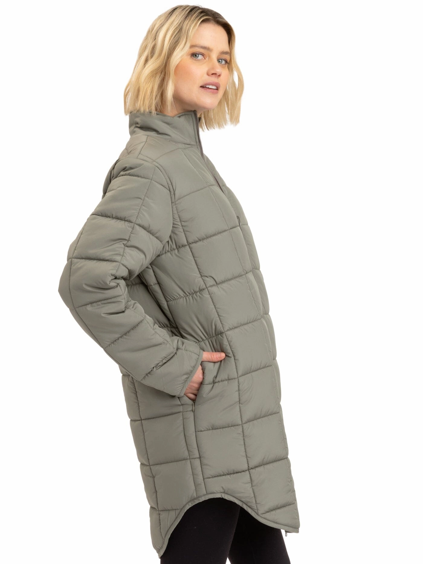 Snow Ready Outfit Layer Piece Azima Packable Long Puffer Jacket